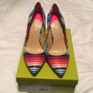 NIB Gianni Bini Robynn multicolored pumps 7.5